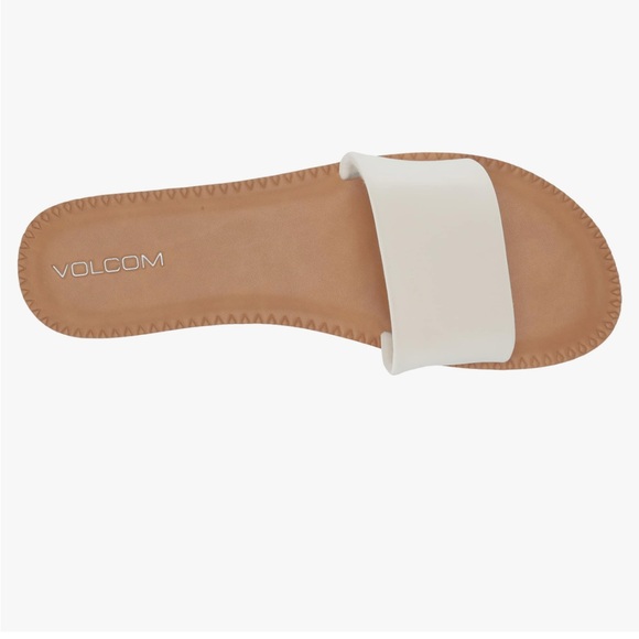 Volcom Women's Simple Synthetic Leather Strap Slide Sandal - Picture 7 of 7